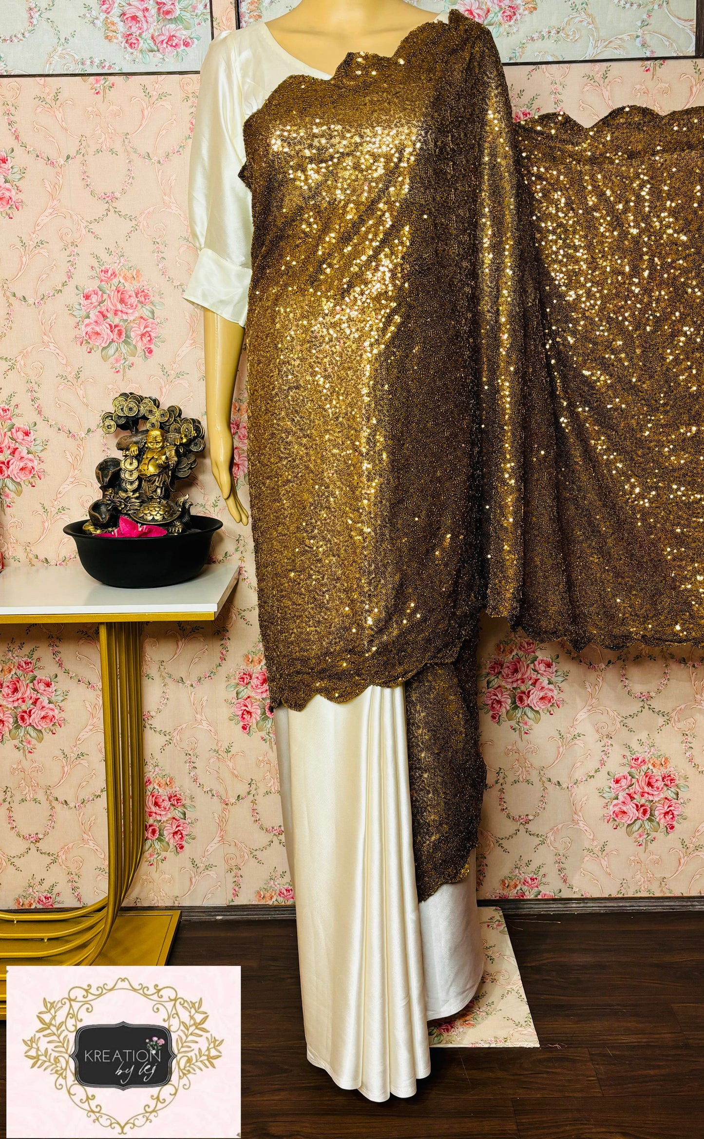 Orla Sequins Half Saree kreationbykj