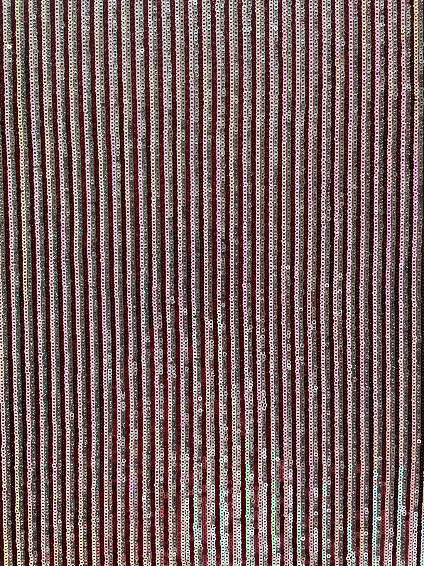 Maroon Multicolour Sequins Fabric kreationbykj