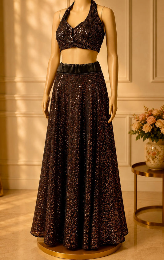 Midnight Glam Sequin Co-Ord Set