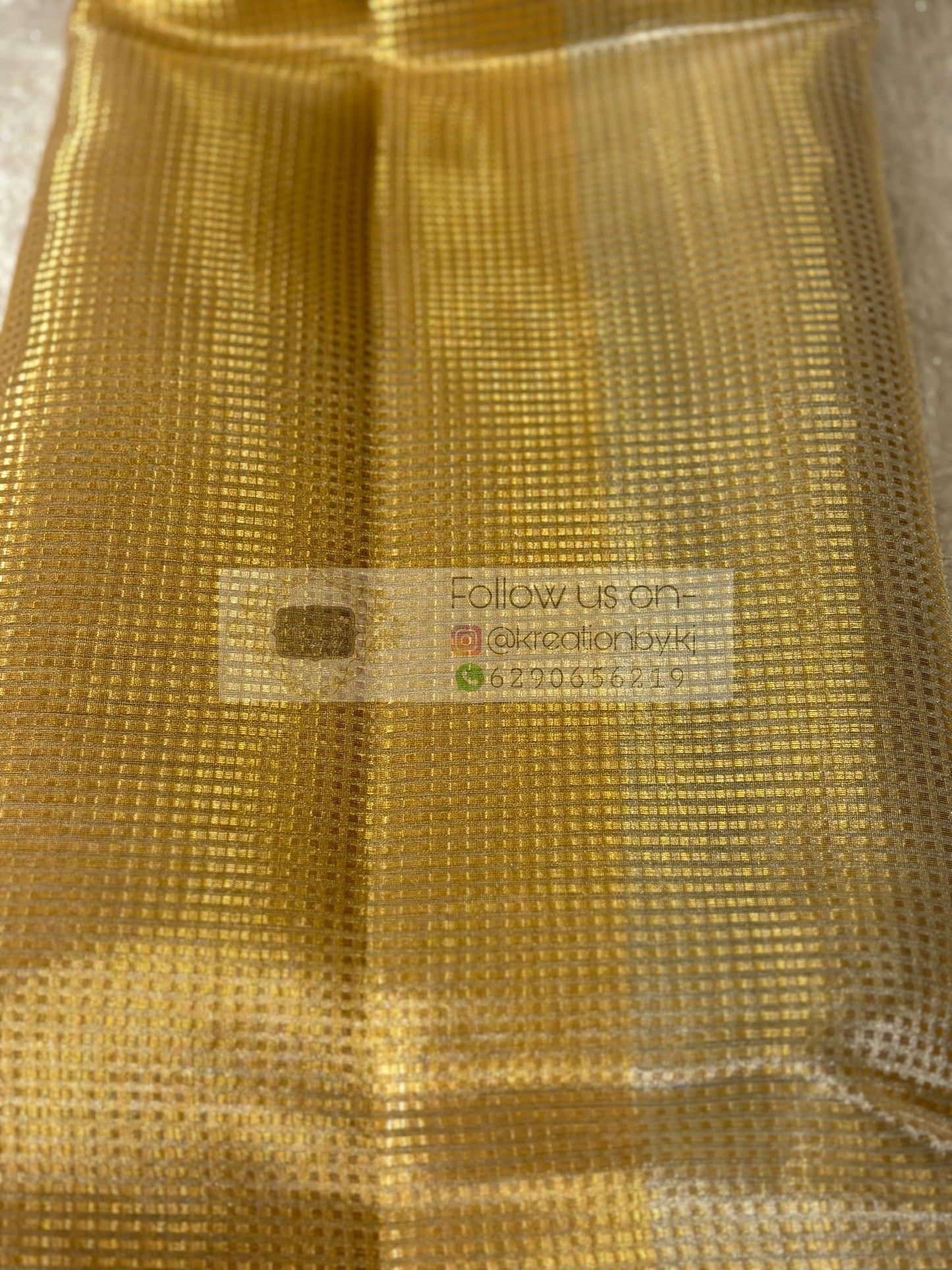 Shubho Designer Tissue Banarsi Saree For Durga Puja kreationbykj