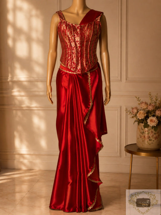 Regal Ruby Drape Set