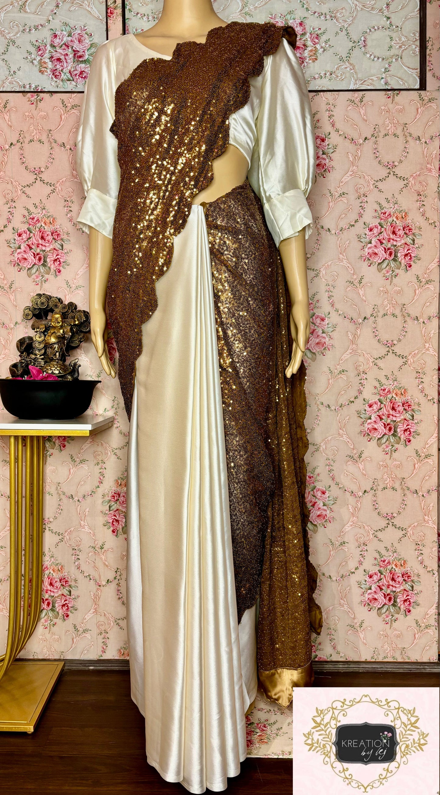 Orla Sequins Half Saree kreationbykj