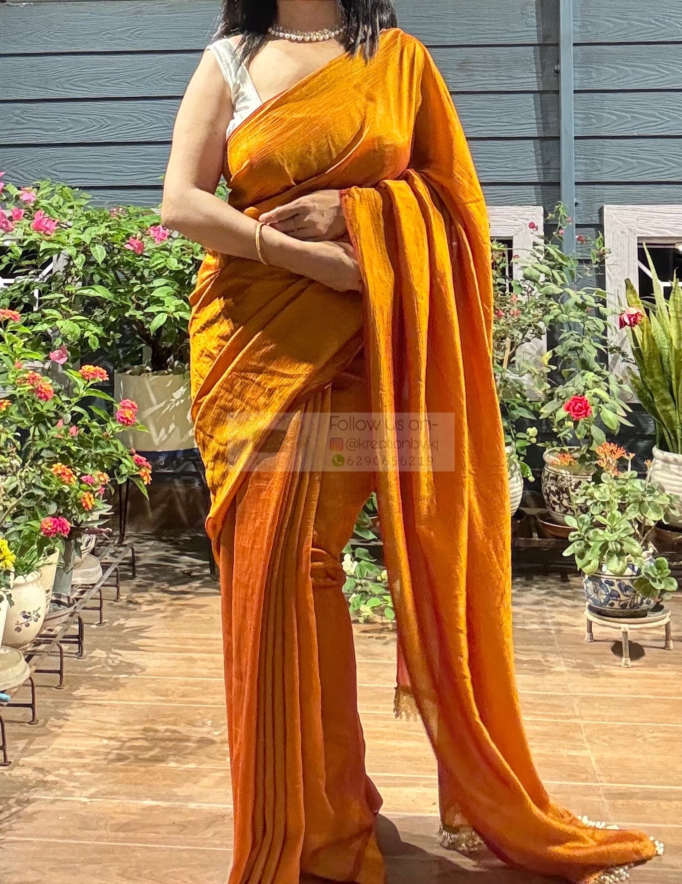 Mustard Yellow Soft Saree kreationbykj