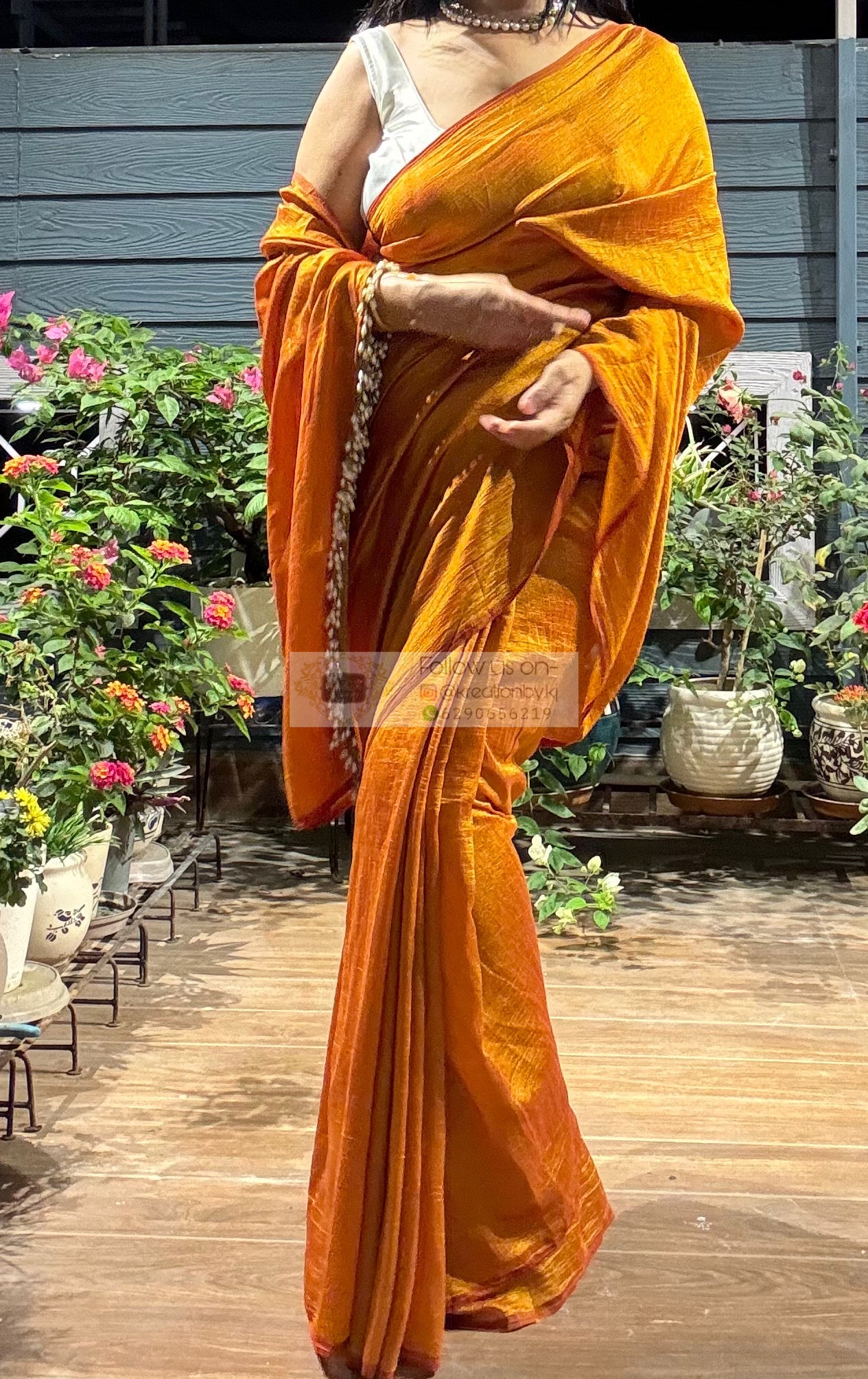 Mustard Yellow Soft Saree kreationbykj