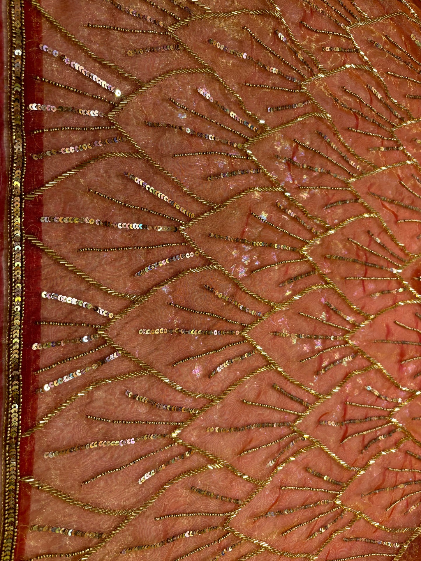Liquid Gold A Sky full of Stars Saree For Reception kreationbykj