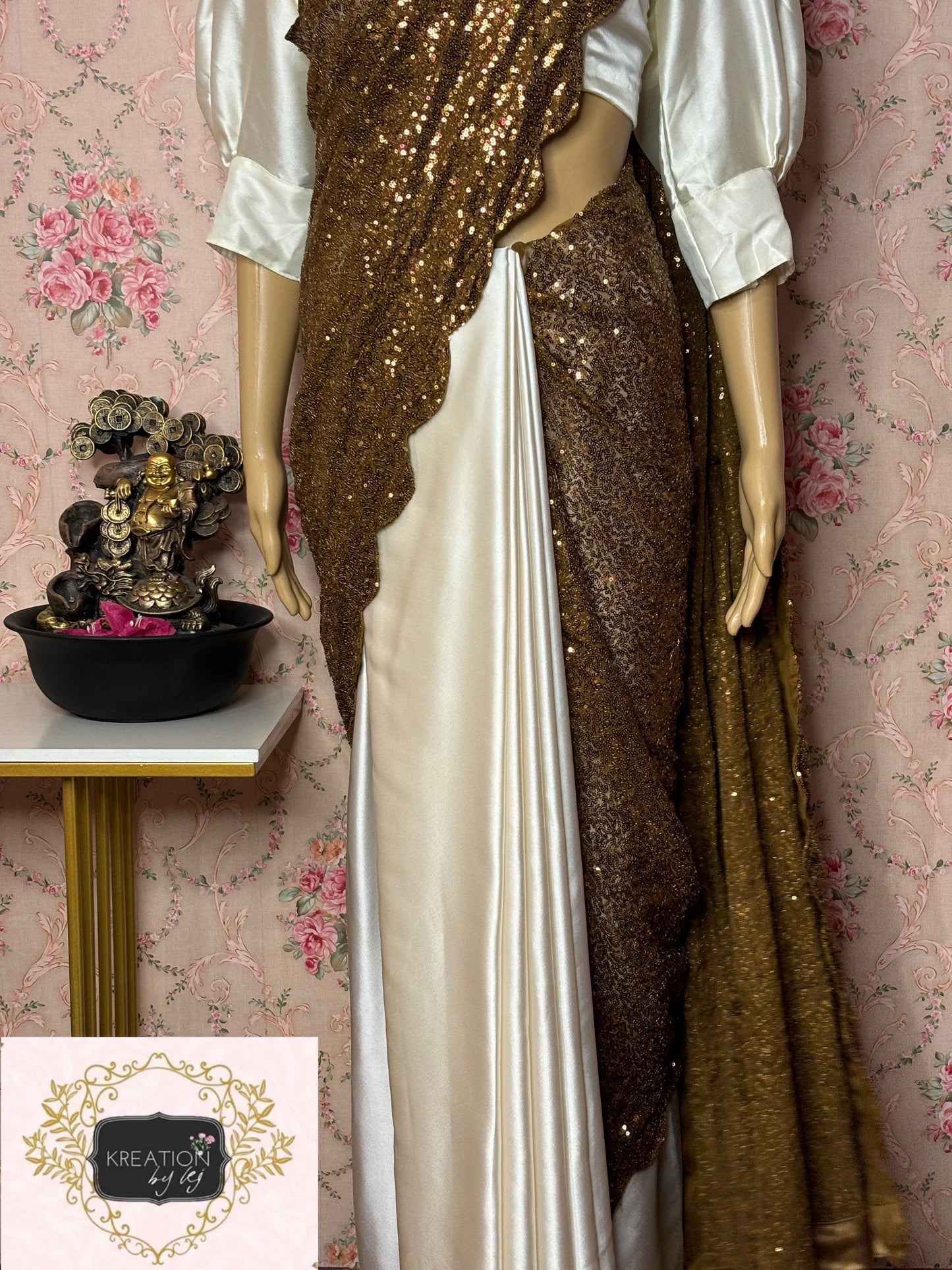 Orla Sequins Half Saree kreationbykj