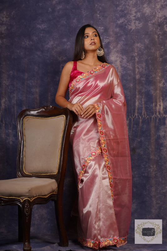 Pure Tissue Silk Bridal Saree