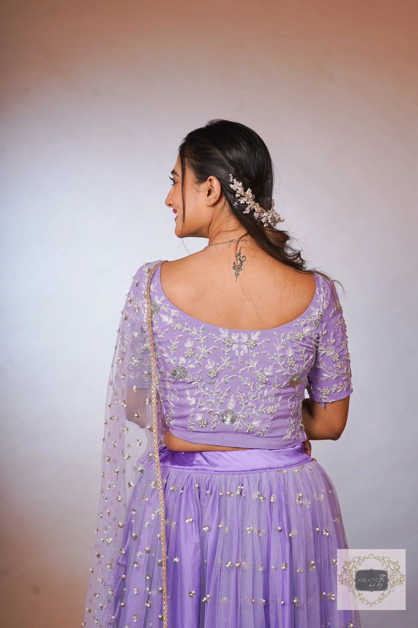 Chaand Chupa Badal Mein Lehenga Set kreationbykj
