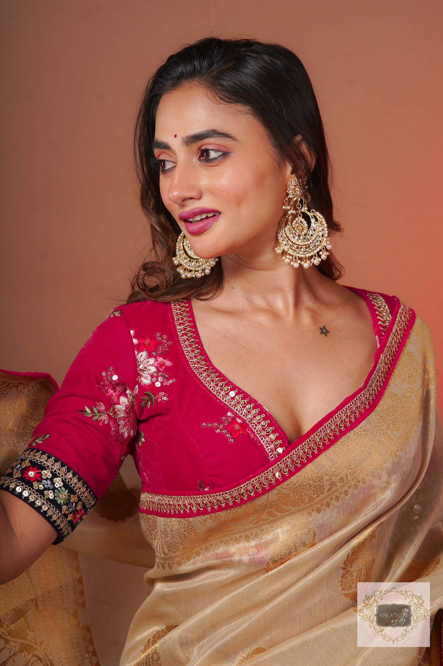 Shubho Kora Banarasi Saree kreationbykj
