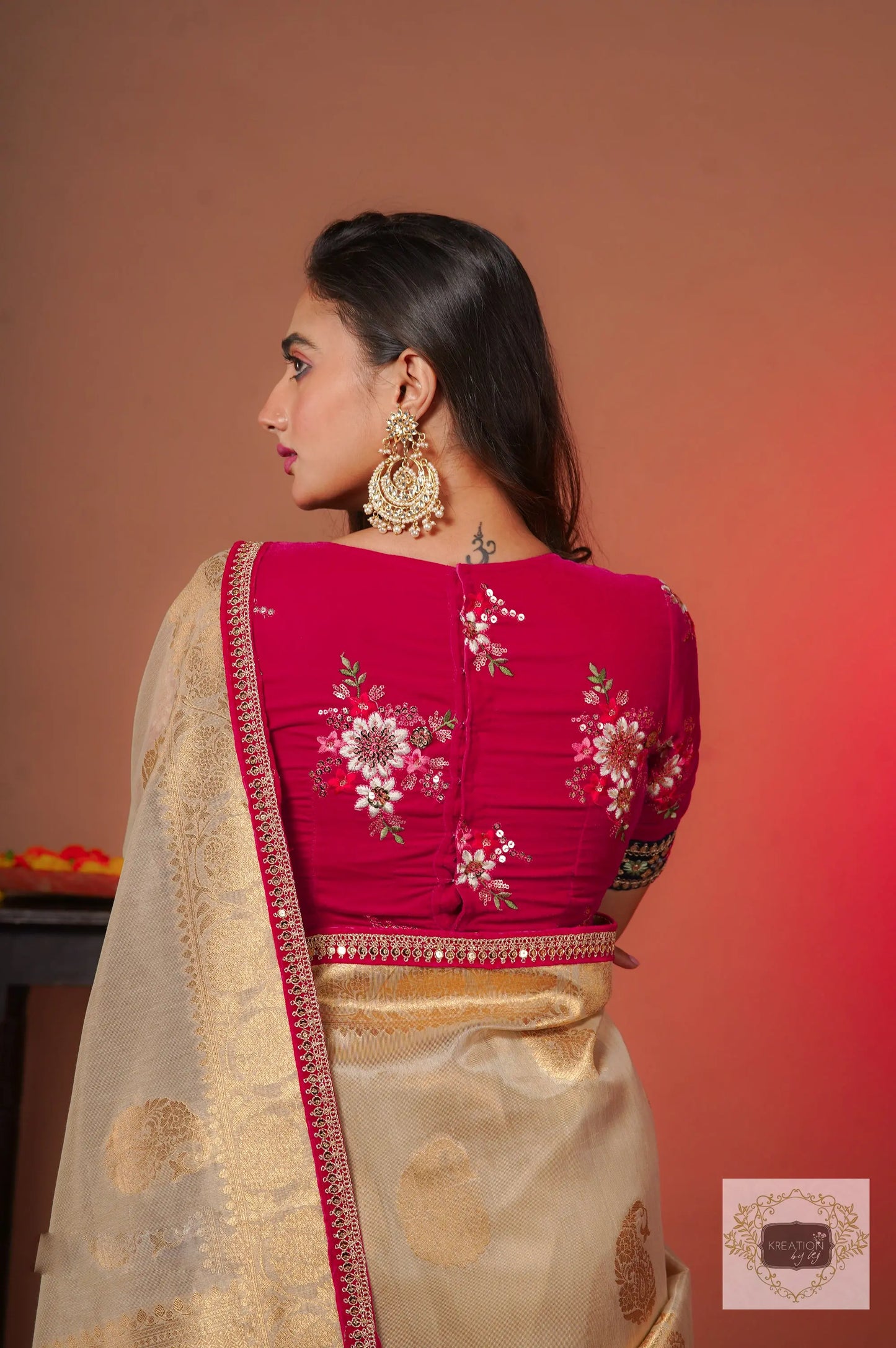 Rani Velvet Blouse kreationbykj