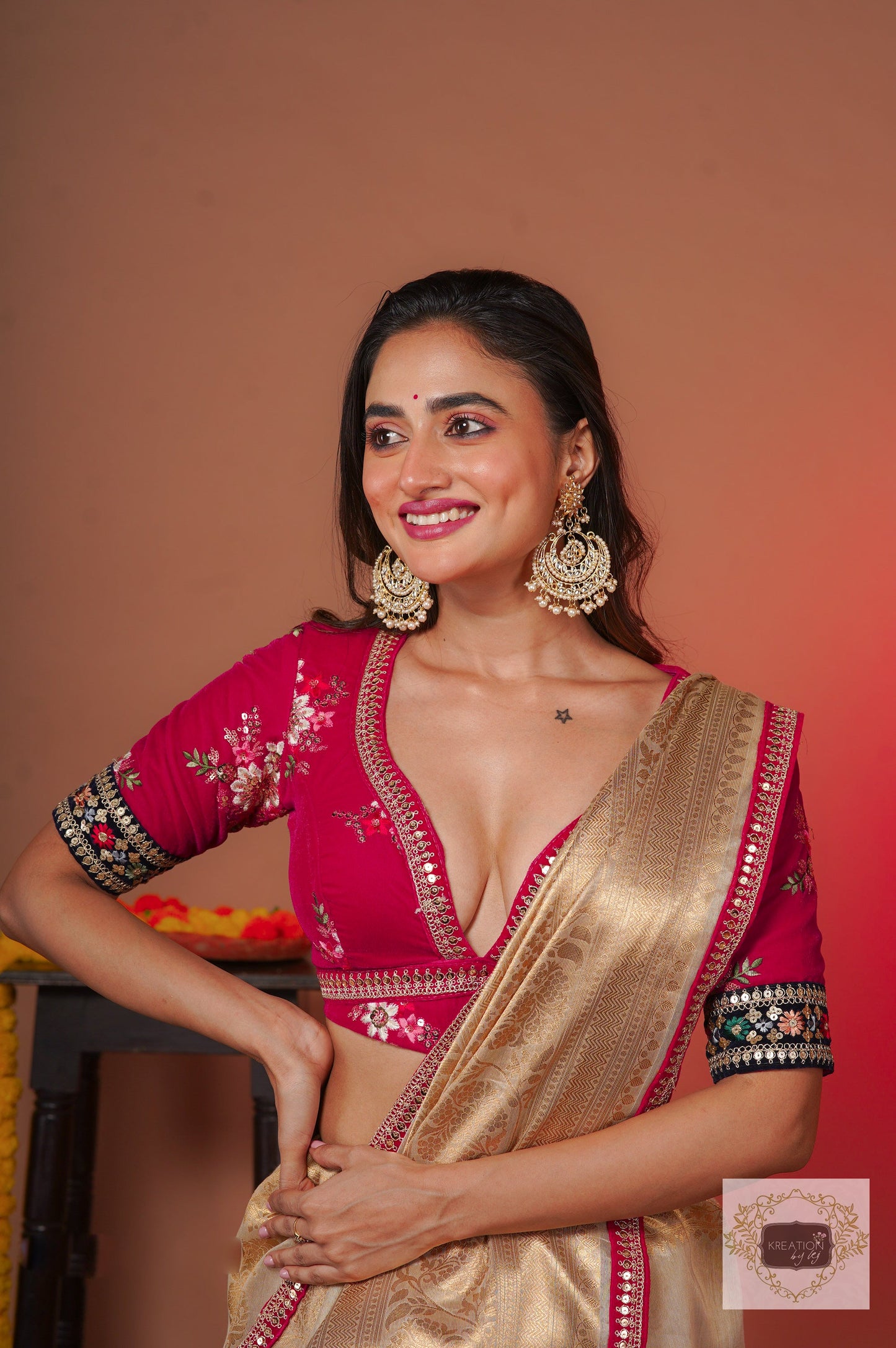 Shubho Kora Banarasi Saree kreationbykj