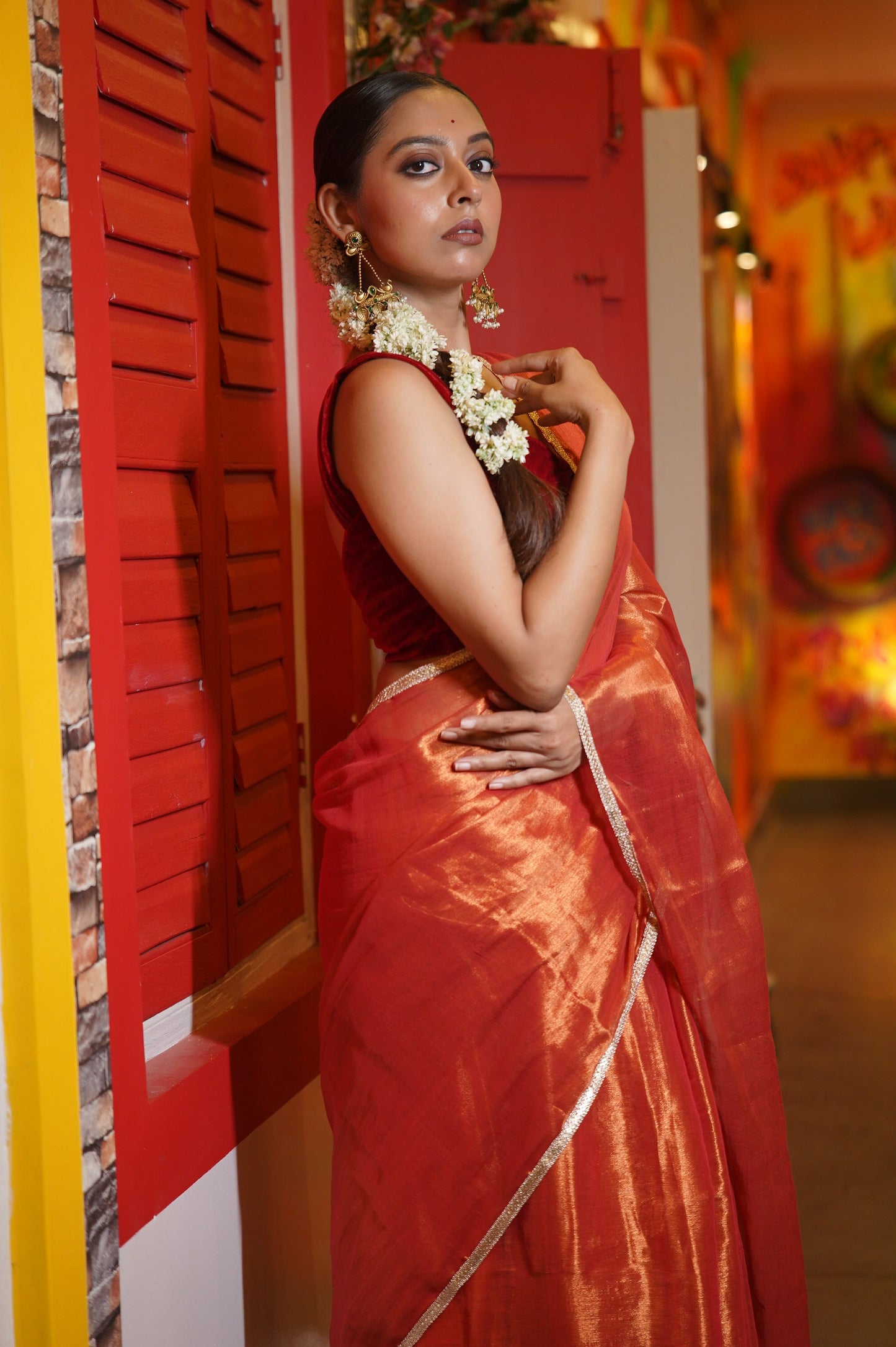 Lalita Tissue Saree kreationbykj