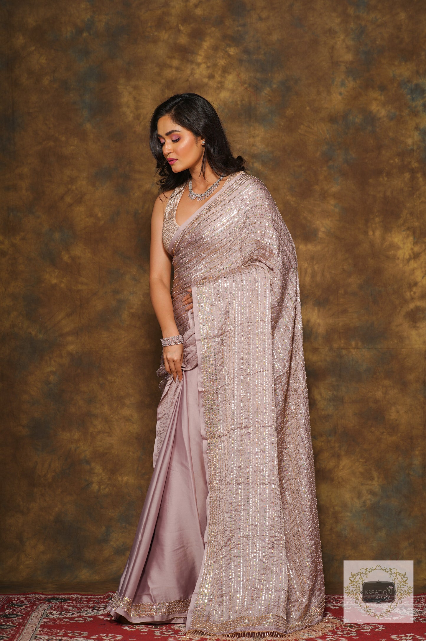 Lilac Chand Sifarish Saree