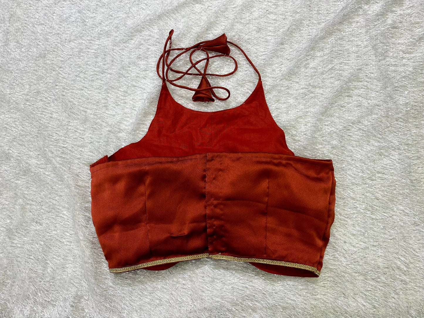 Tea Rose Halter Blouse kreationbykj