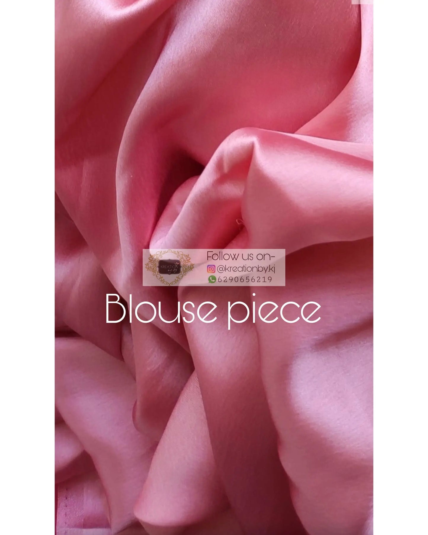 Pale Pink Falling For You Organza Saree kreationbykj