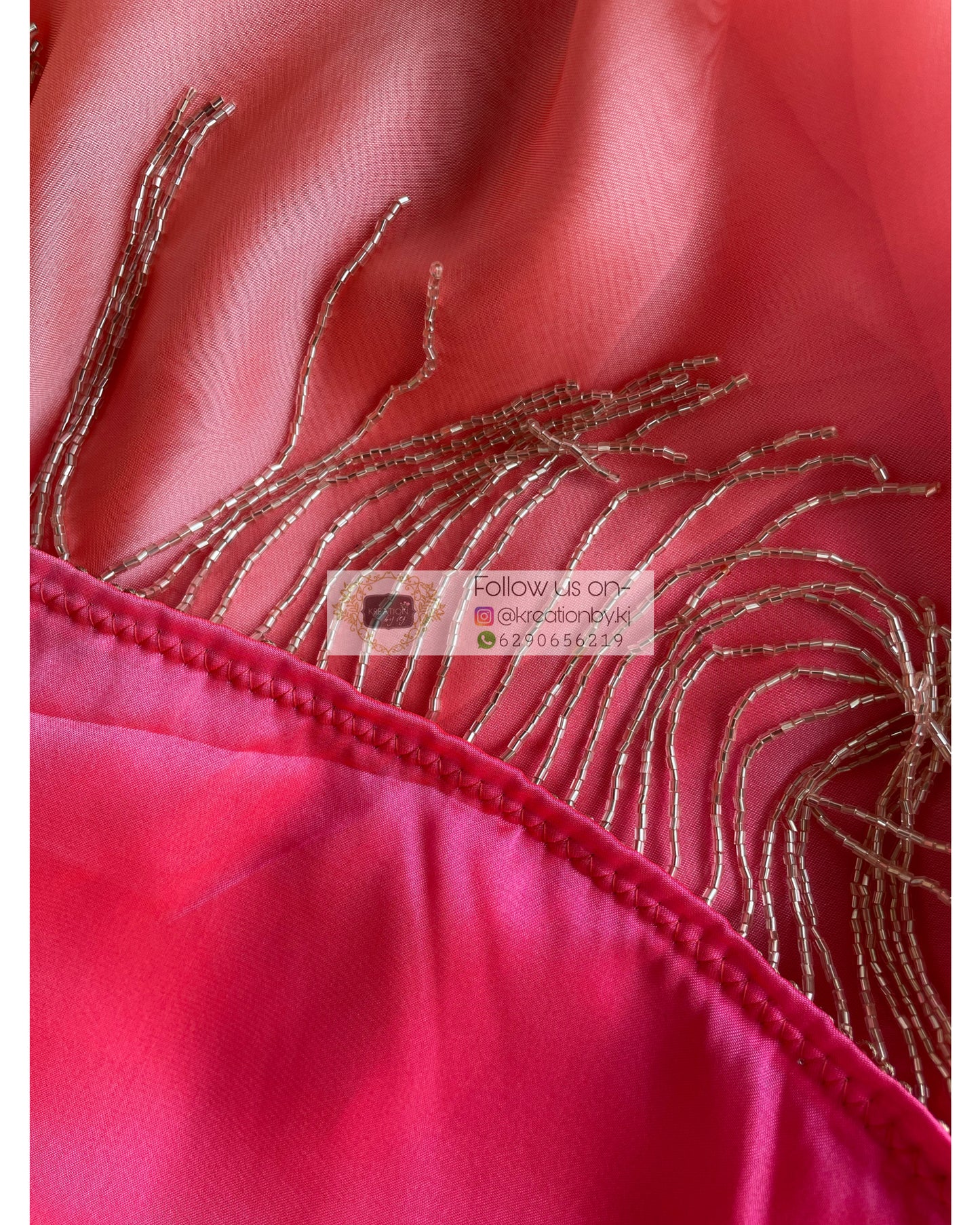 Pink Paradise Ombré Saree