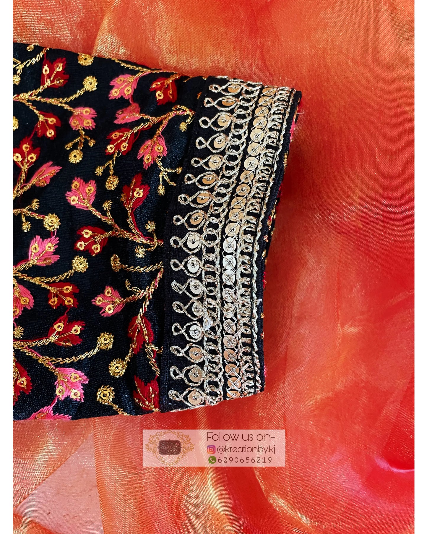 Raw silk cocktail blouse  Blouse - kreationbykj