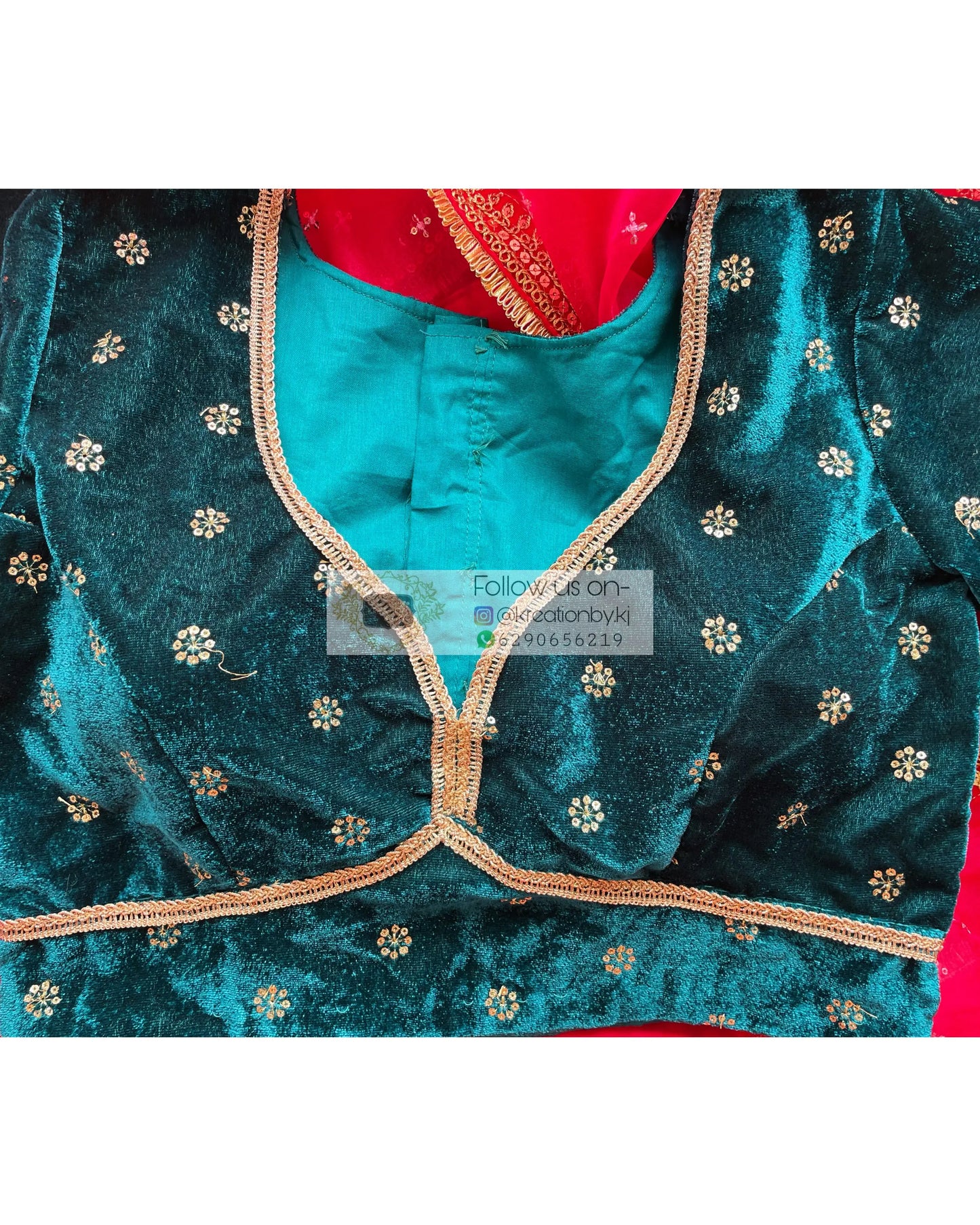 Hot Pink Ragini Organza Saree - kreationbykj