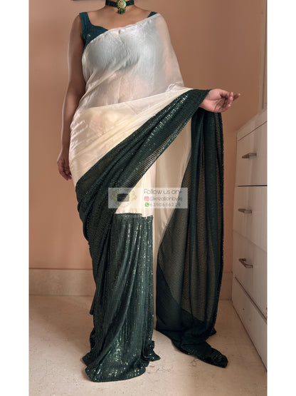 Shimmer Sequin Saree