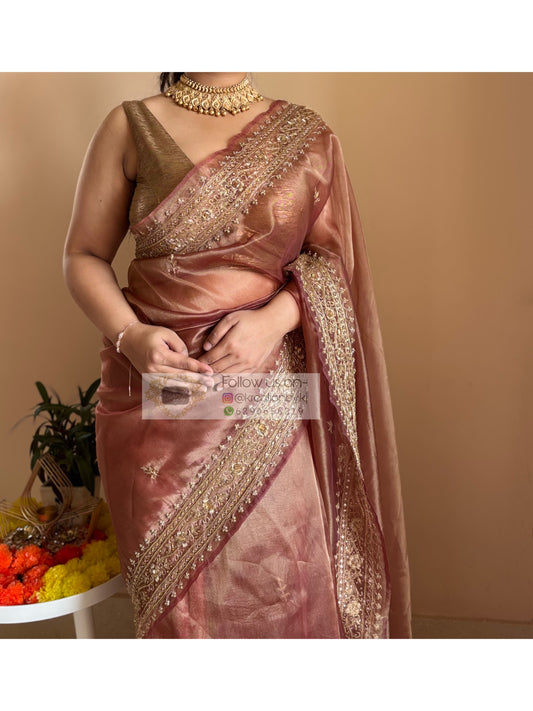 sabyasachi inspired bridal saree