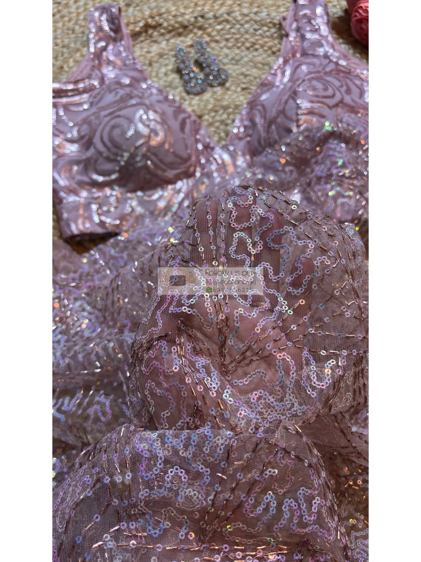 Half Saree Kreation by KJ