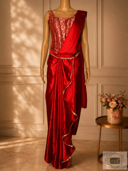 Regal Ruby Drape Set