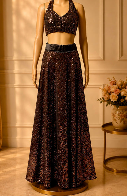Midnight Glam Sequin Co-Ord Set