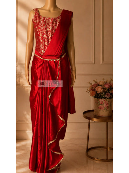 Regal Ruby Drape Set