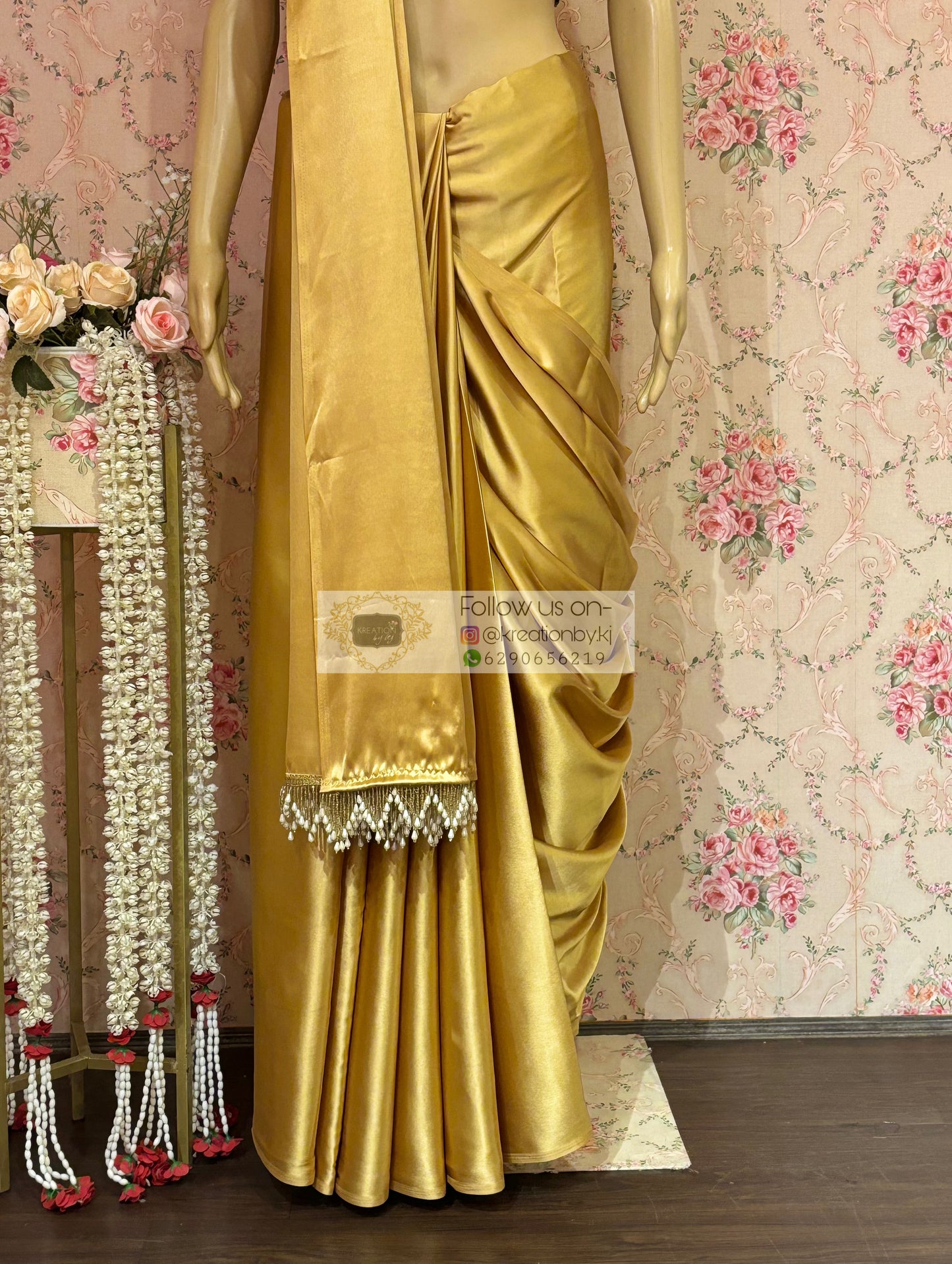 Satin Silk saree