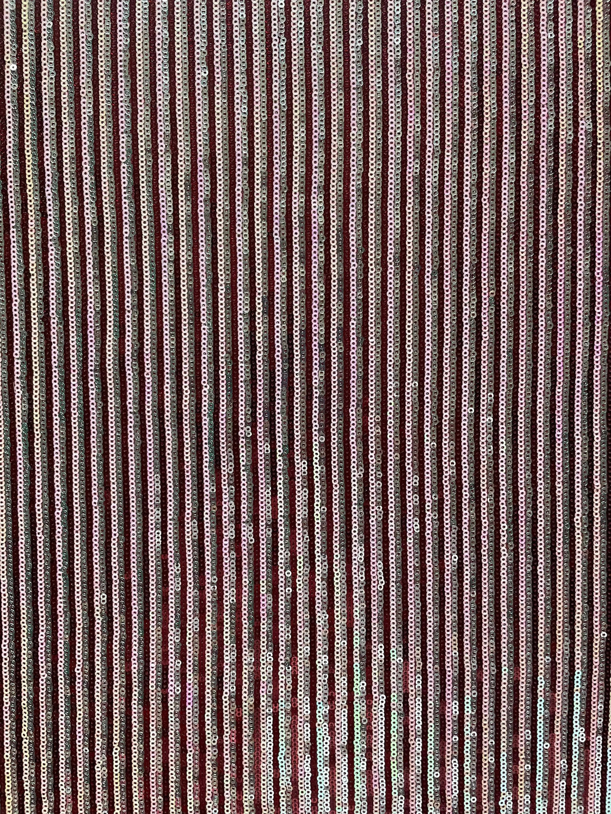 Maroon Multicolour Sequins Fabric kreationbykj