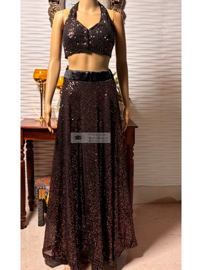 Midnight Glam Sequin Co-Ord Set