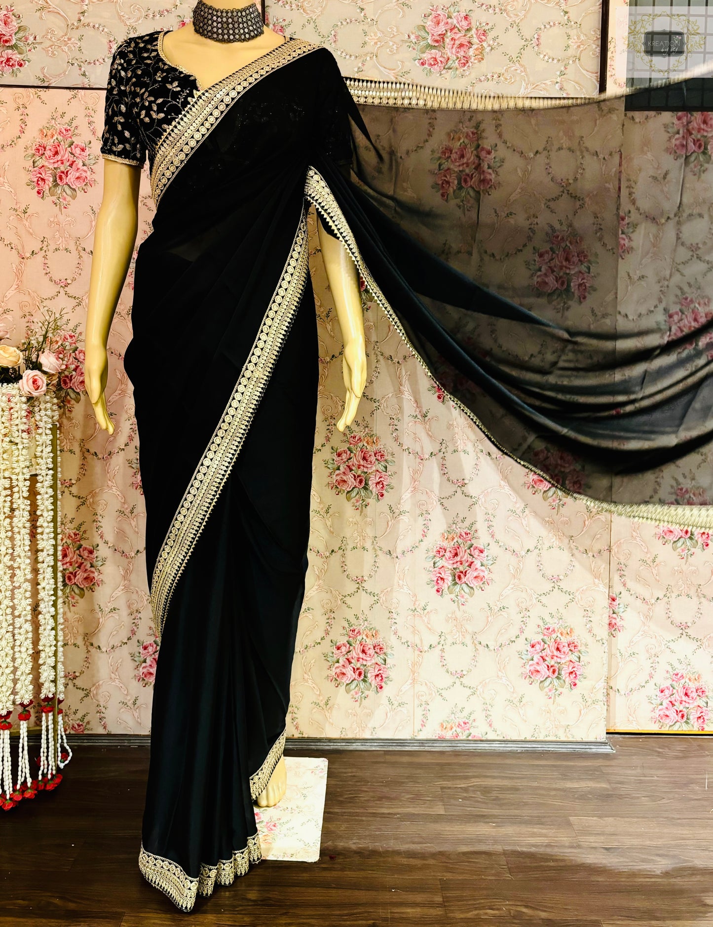 Black Magic Saree