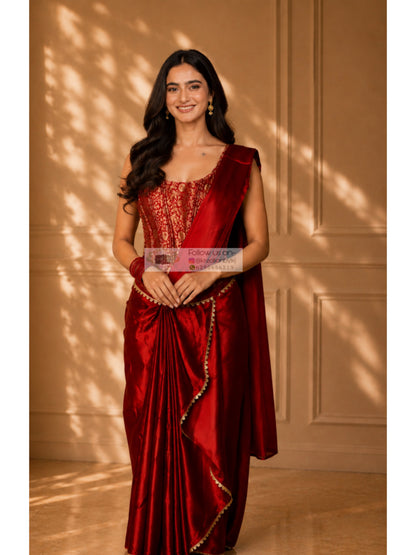 Regal Ruby Drape Set