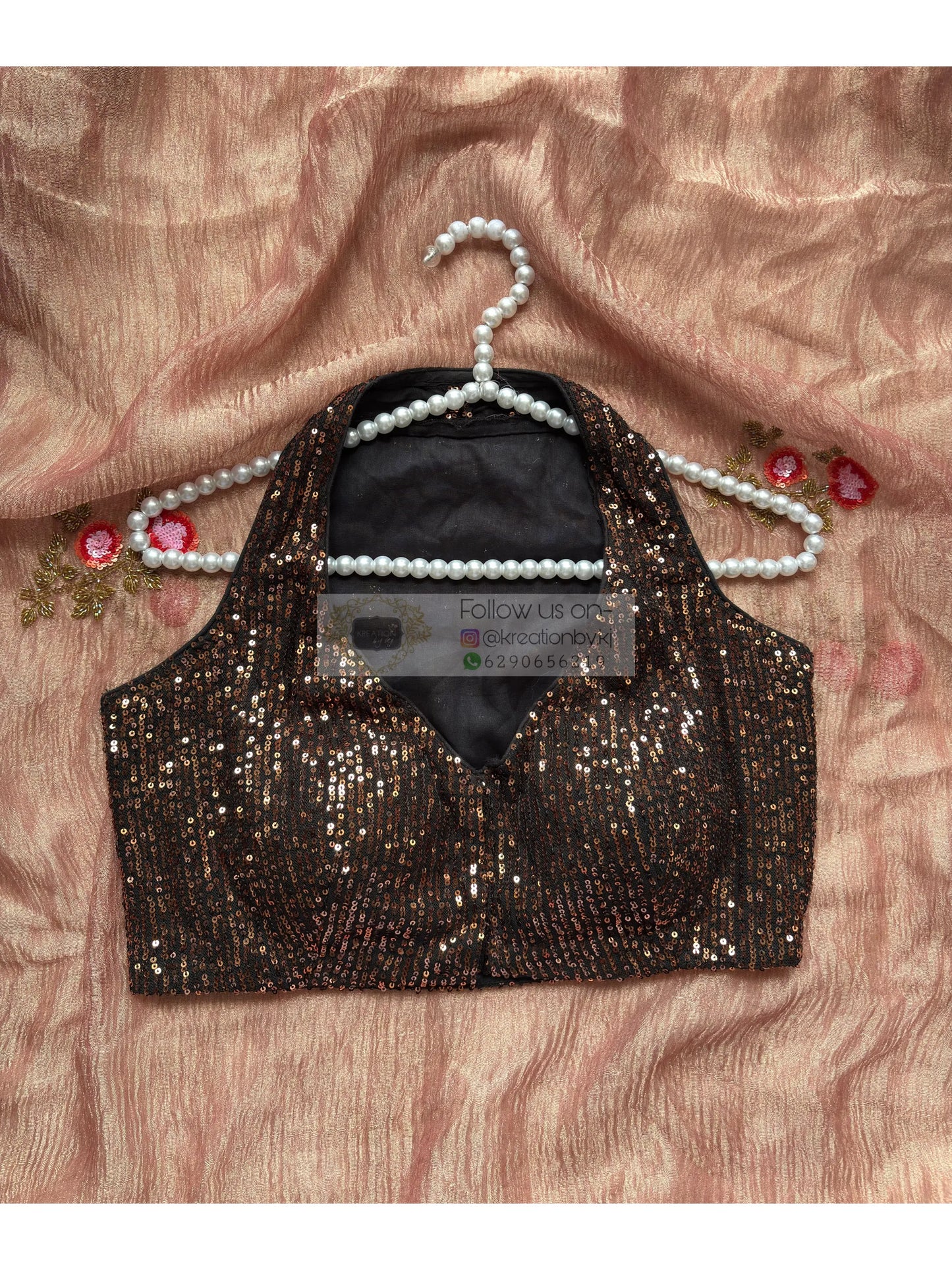 Readymade High Neck Blouse