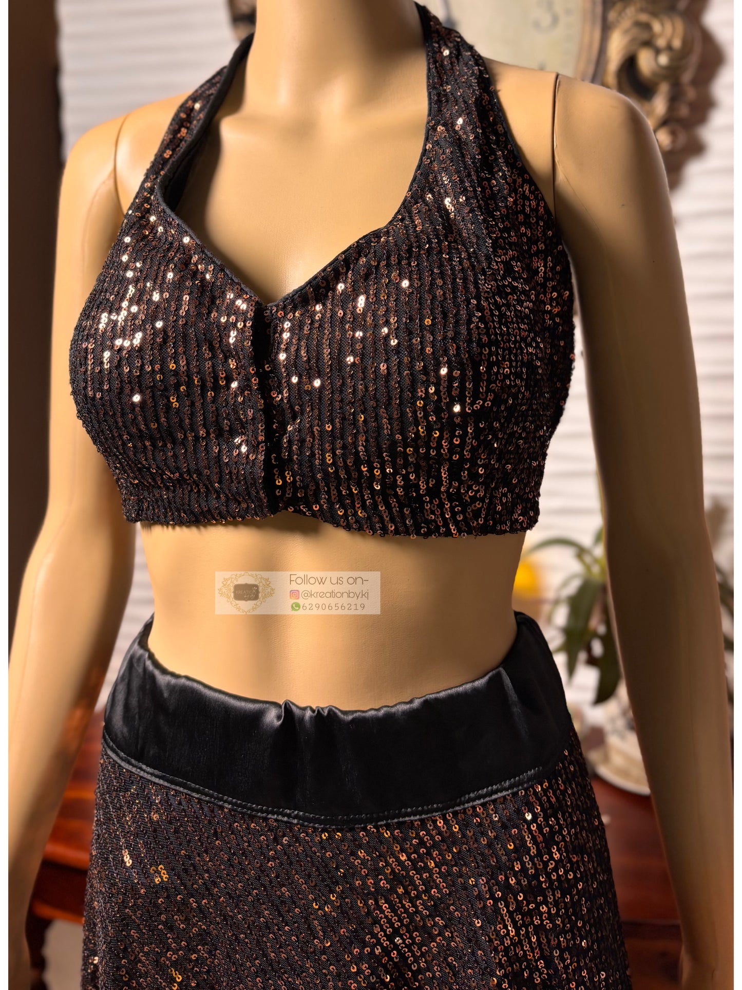 Midnight Glam Sequin Co-Ord Set