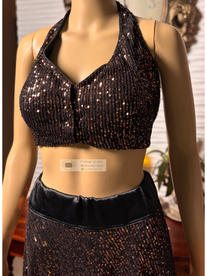 Midnight Glam Sequin Co-Ord Set
