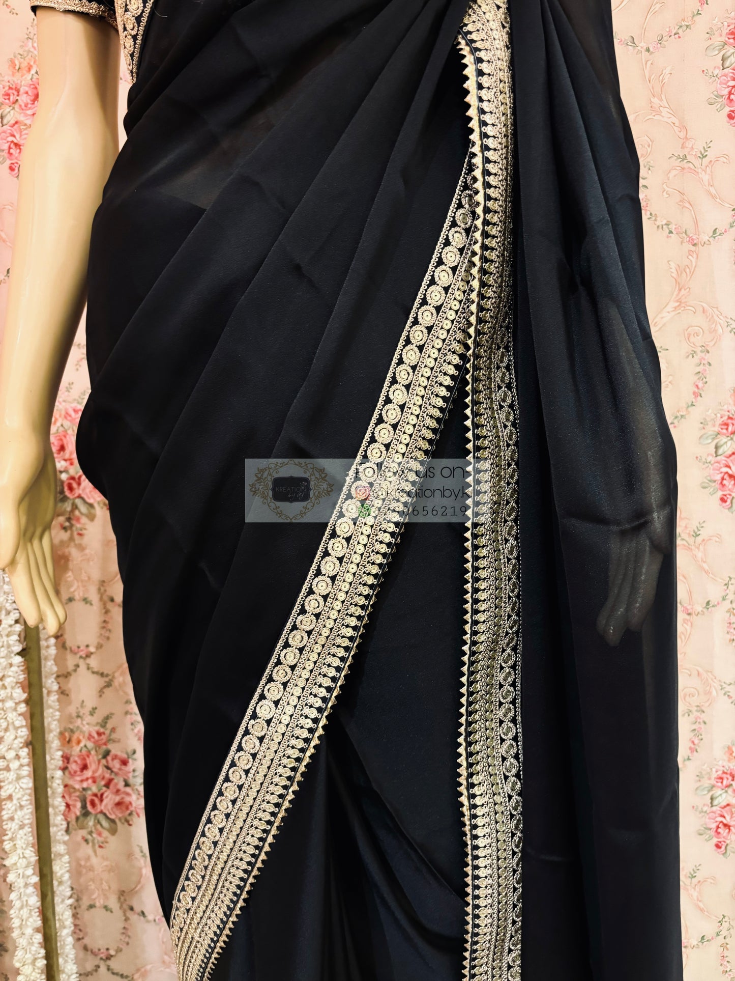 Black Magic Saree