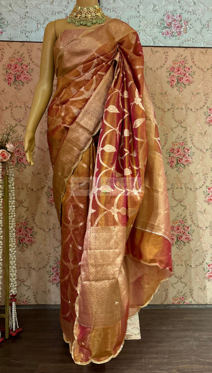 Banarasi Tissue Piyali Saree