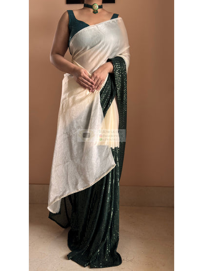 Shimmer Sequin Saree