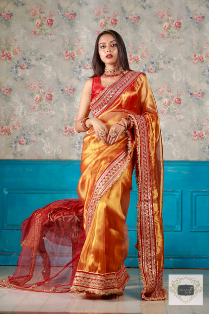 Eternal Elegance Banno Saree
