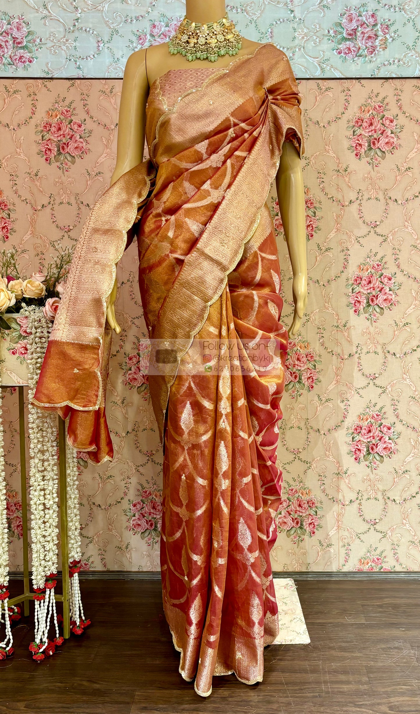 Banarasi Tissue Piyali Saree