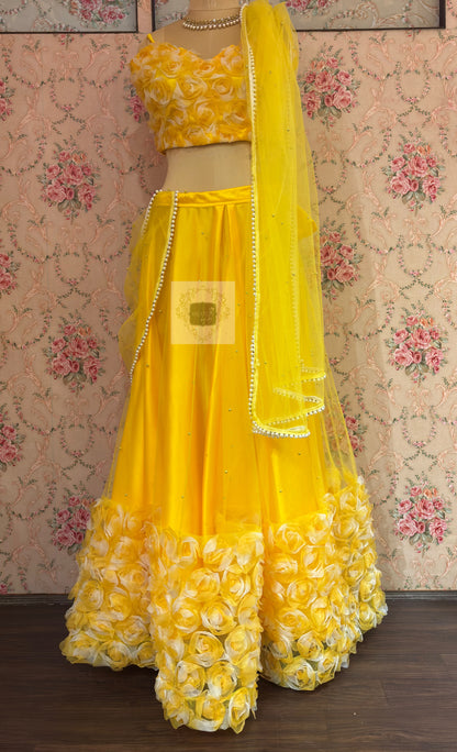 Blush Bloom Lehenga