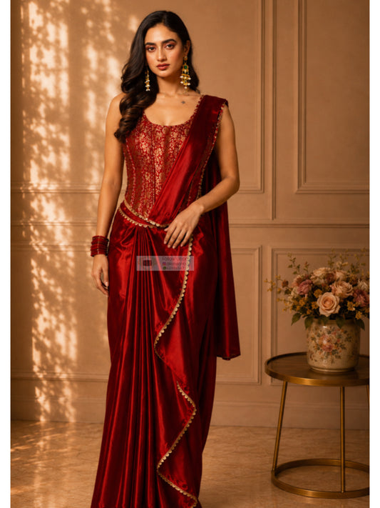 Regal Ruby Drape Set
