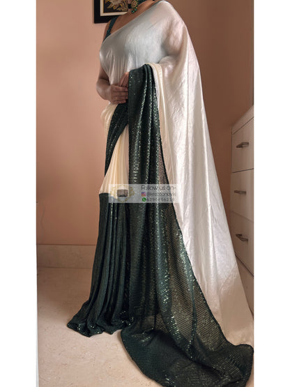 Shimmer Sequin Saree