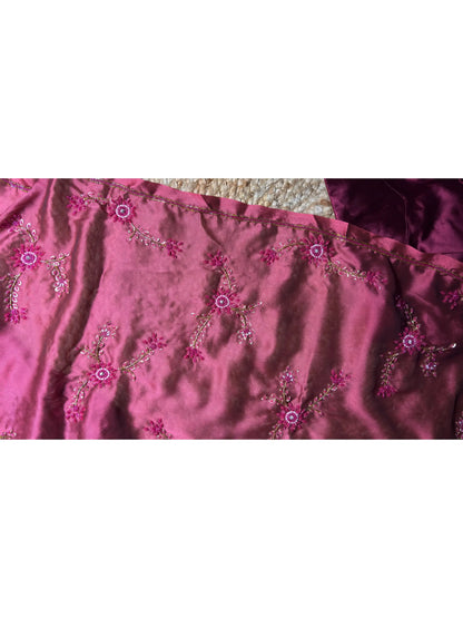 Tea Rose Flos Florum Cocktail Saree kreationbykj
