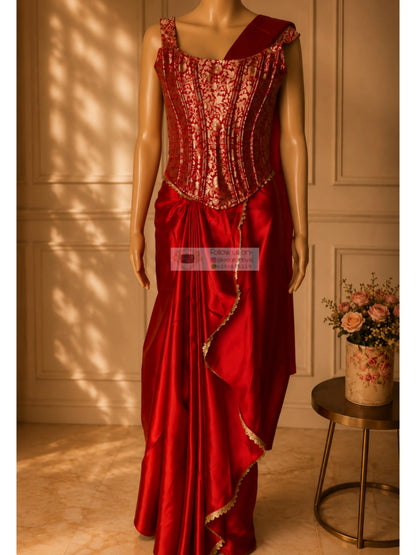 Regal Ruby Drape Set