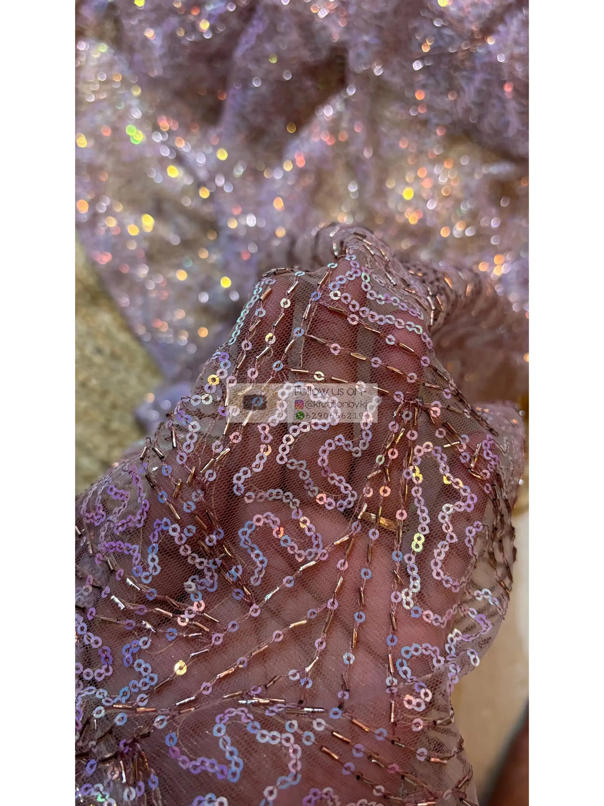 Half Saree Kreation by KJ