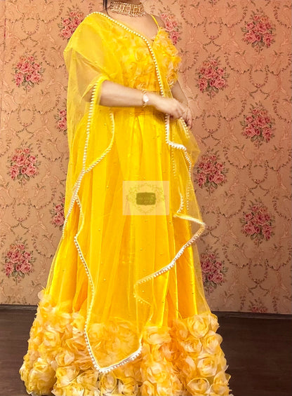 Blush Bloom Lehenga