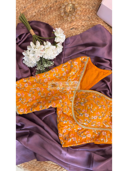 Ishq Kesariya Blouse Kreation by KJ