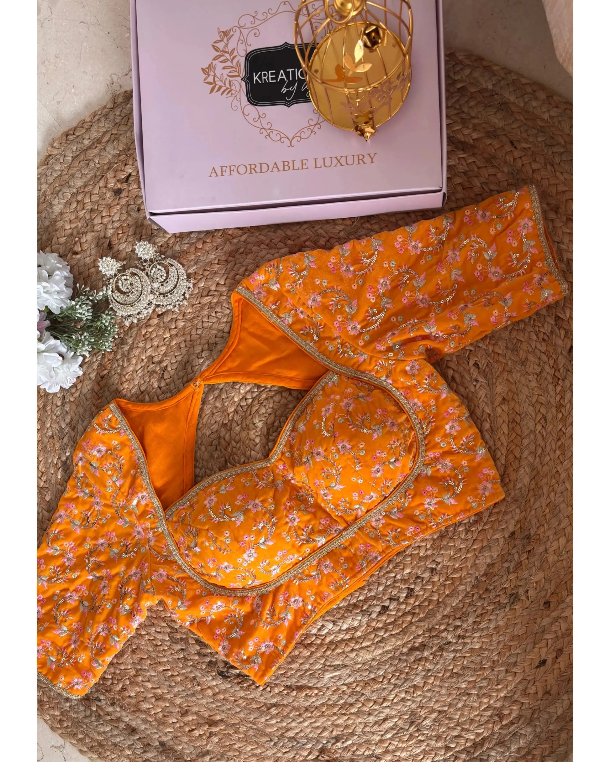 Ishq Kesariya blouse Kreation by KJ